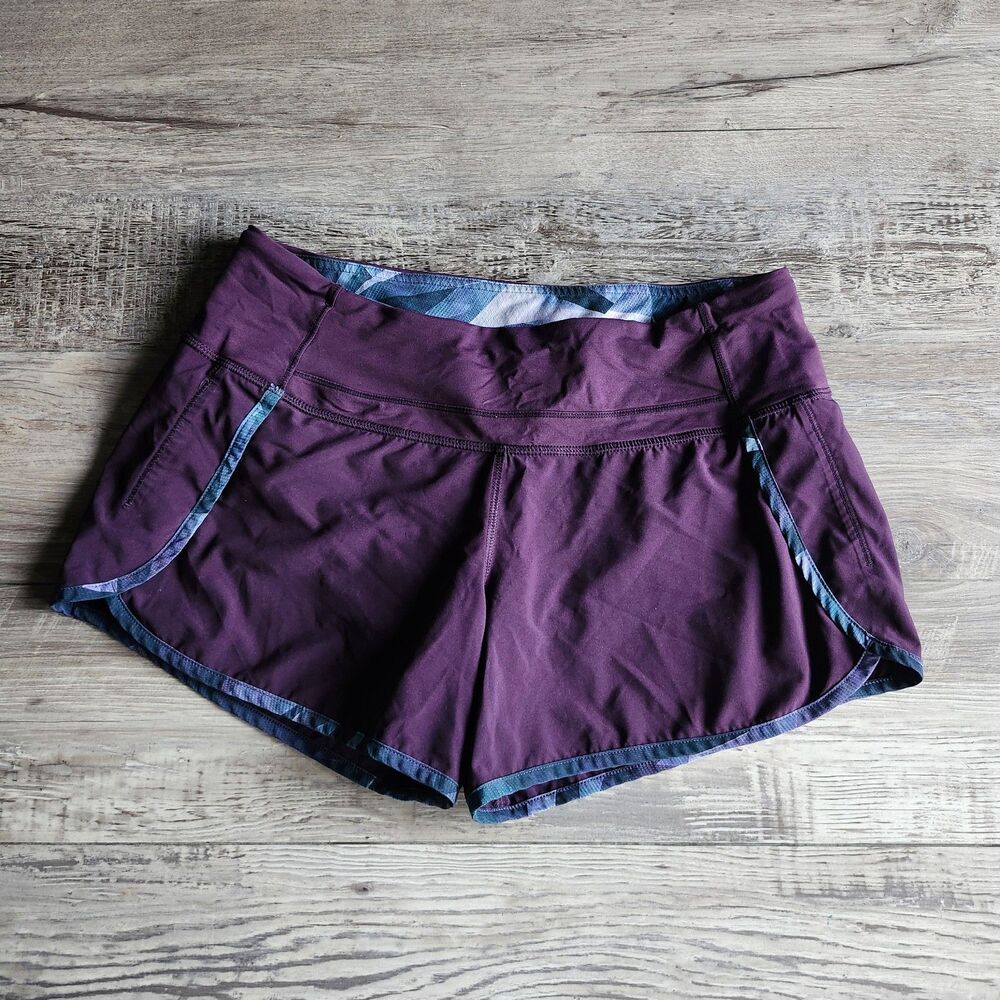 (6) Lululemon Speed Up Short